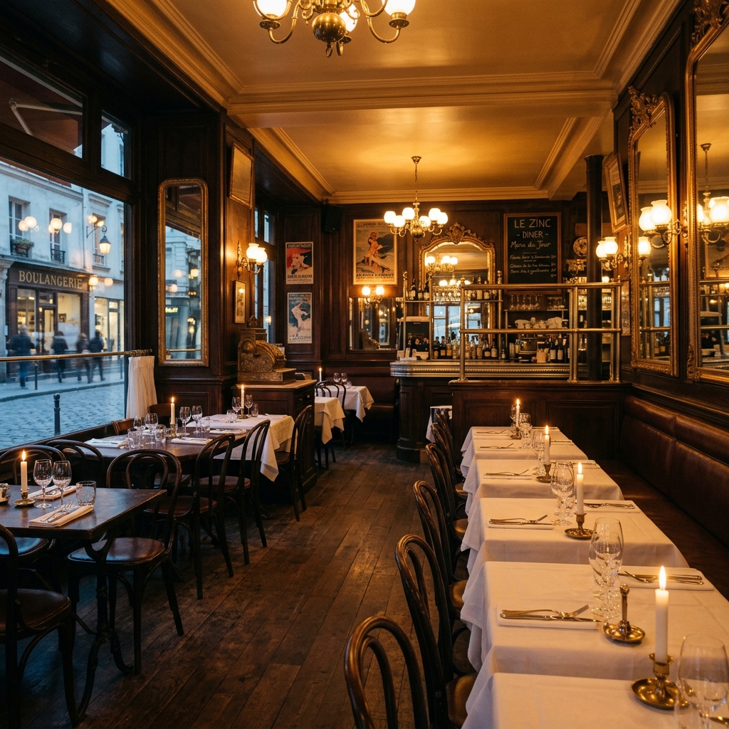 Restaurangens Interiör